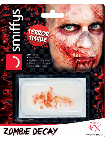 Zombie Prosthetic Transfer Halloween Makeup - Main Image