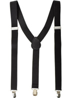 Image of Adjustable Stretchy Black Costume Suspenders