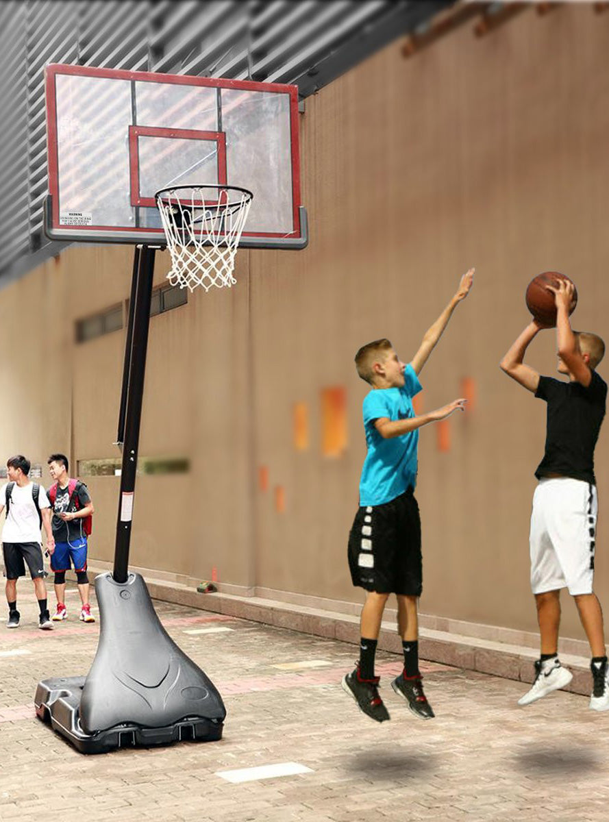 Portable Adjustable Basketball Hoop and Stand Lifestyle Image