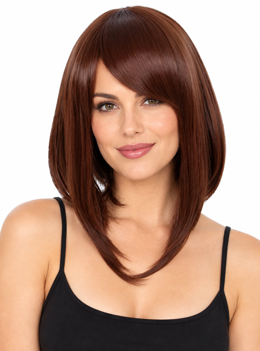 Anime Short Brown Costume Wig