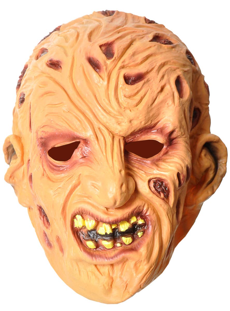 Image of Full Head Freddy Face Halloween Latex Mask