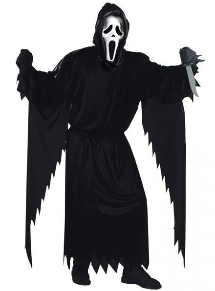 Scream Ghost Face Adults Halloween Costume - Main Image