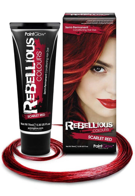 70ml Semi Permanent Conditioning Scarlet Red Special Effects Hair Dye