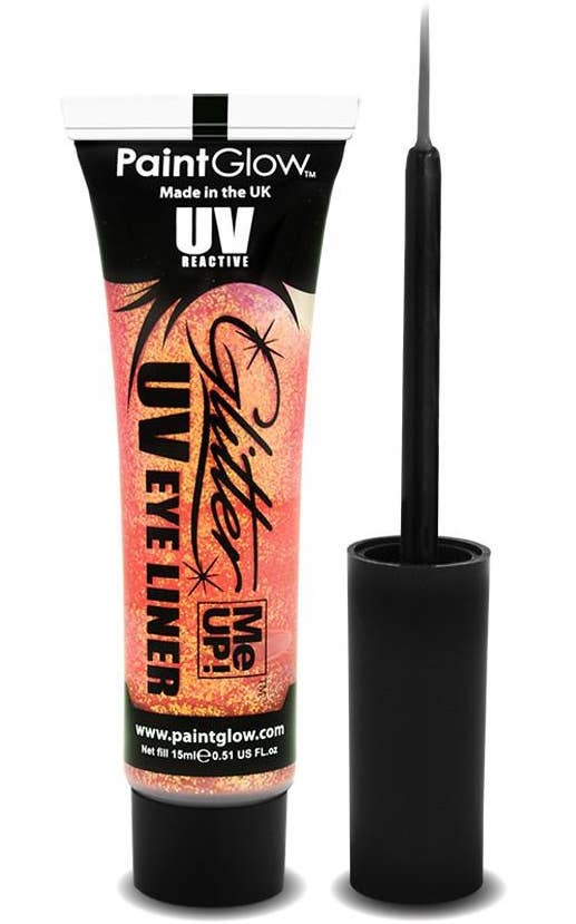 Peach Paradise UV Reactive Blacklight Glitter Eyeliner Main Image