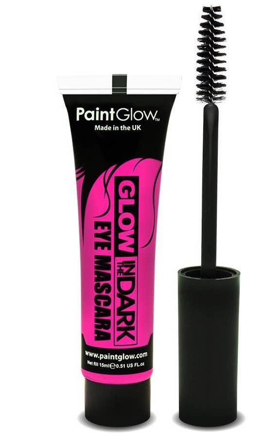Glow in the Dark Neon Pink Special Effects Eyelash Mascara