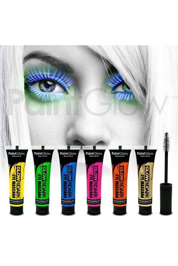 Glow in the Dark Neon Pink Special Effects Eyelash Mascara 3