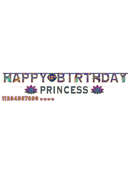 Aladdin Happy Birthday Banner - Main Image