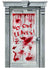Image of Blood Splattered No One Leaves Halloween Decoration for a Door
