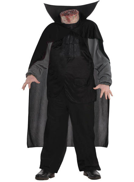 Plus Size Mens Headless Horseman Halloween Costume