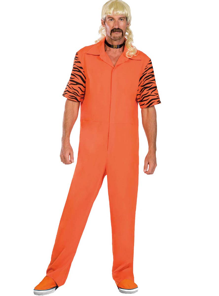 Tiger King Prisoner Mens Costume Mens Joe Exotic Dress Up Costume