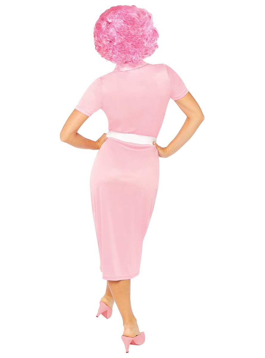 Pink Frenchy Women's Officially Licnesed Grease Costume Back Image