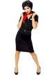 Black Rizzo Women's Officially Licnesed Grease Costume Main Image