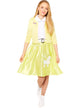 Yellow Sandy Women's Officially Licensed Grease Costume Main Image