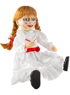 Image of Animatronic Annabelle Doll Deluxe Halloween Decoration