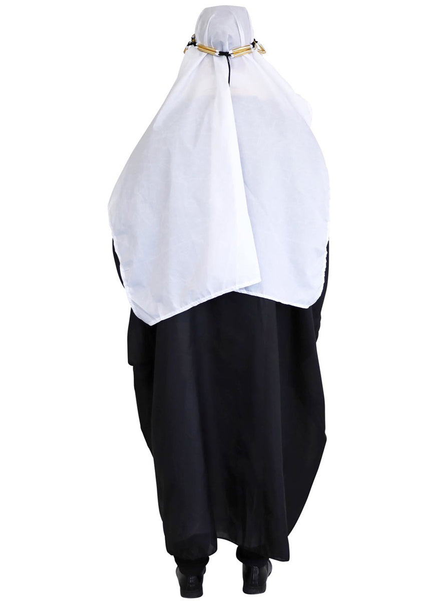 Arabian Sheikh Plus Size Mens Fancy Dress Costume - Back Image 