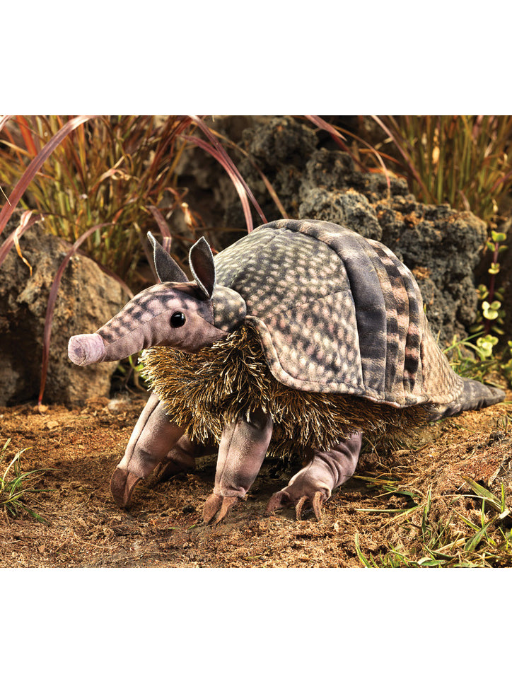 Armadilo Hand Puppet - Lifestyle Image