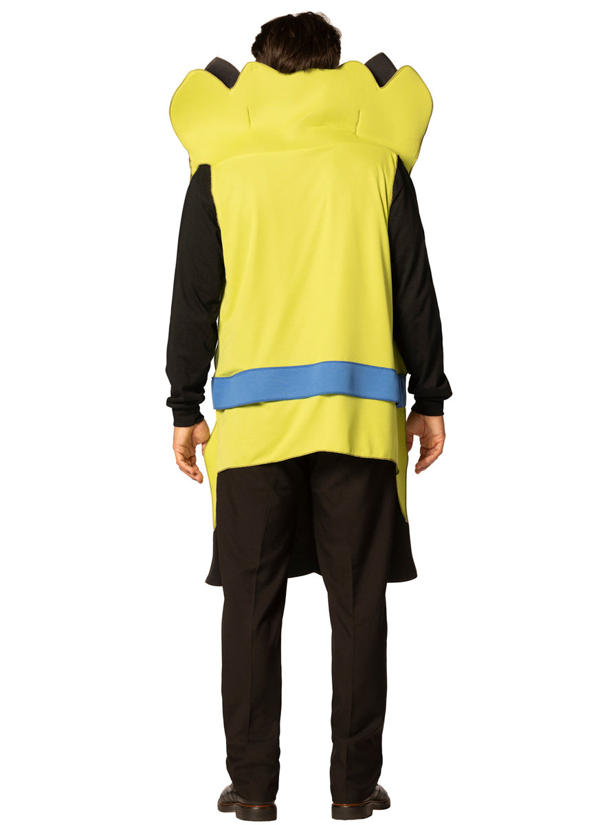 Asparagus Bunch Novelty Adults Vegetable Costume - Back Image
