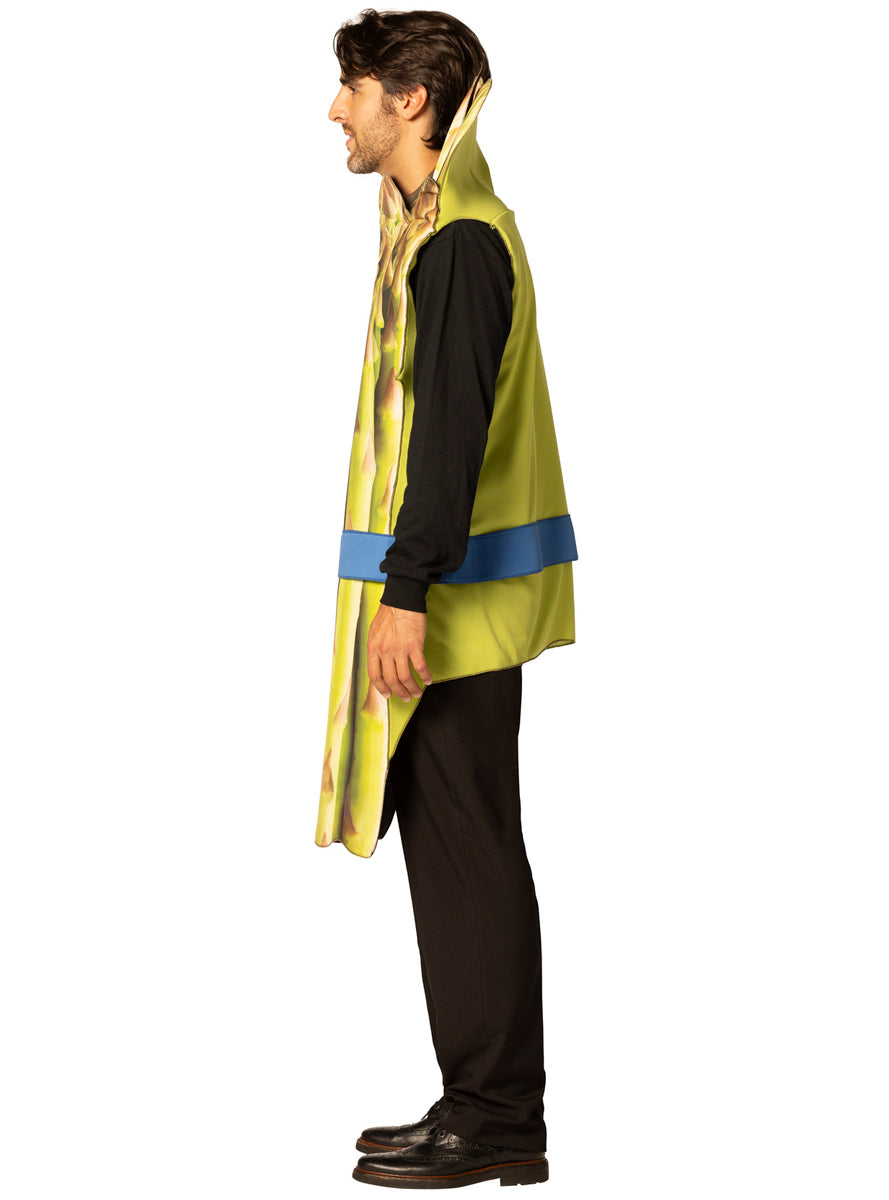 Asparagus Bunch Novelty Adults Vegetable Costume - Side Image
