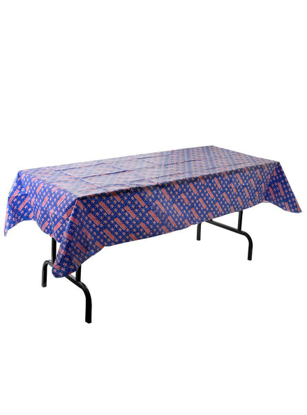 Large 175x130cm Blue Australia Day Party Aussie Flag Table Cloth