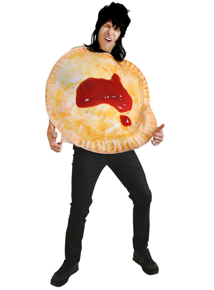 Aussie Meat Pie Novelty Adults Food Costume - Main Image