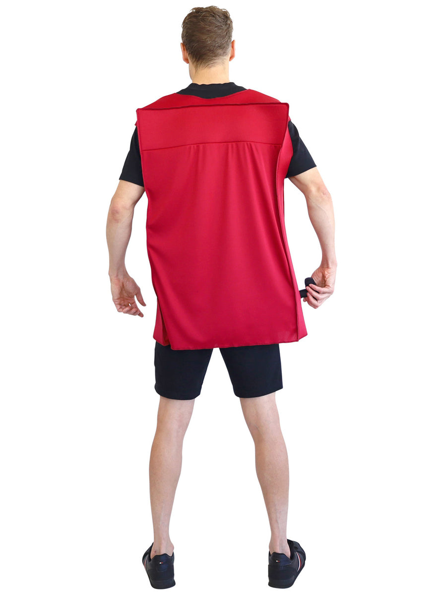 Aussie Wine Cask Novelty Goon Costume - Back Image