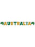 Image Of Australia Green and Gold Party Banner