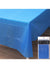 Image of Azure Blue 270cm Plastic Table Cover