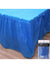 Image of Azure Blue 426cm Plastic Table Skirt