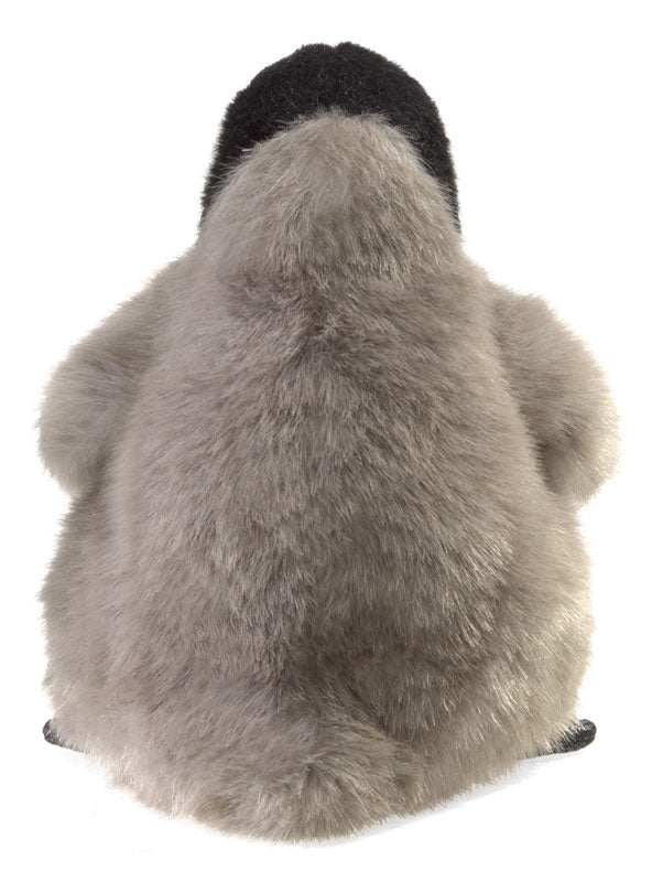 Baby Emperor Penguin Hand Puppet - Back Image