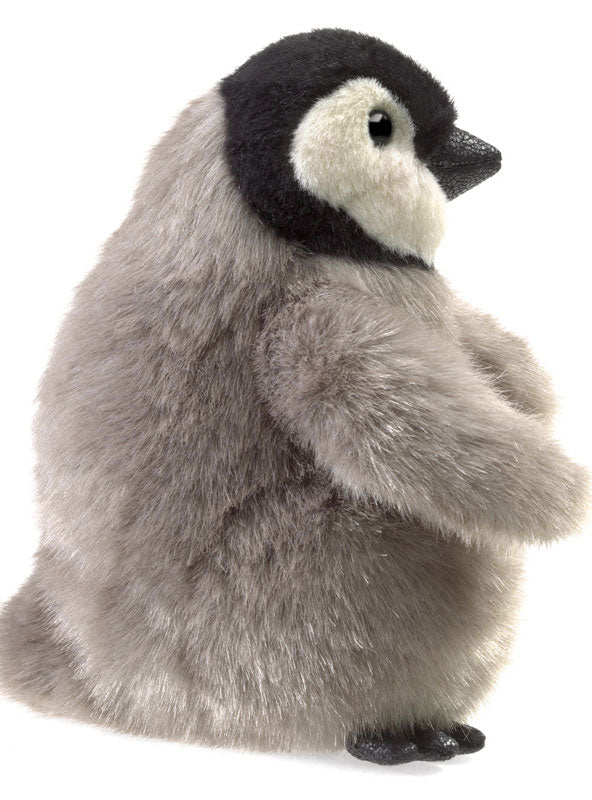 Baby Emperor Penguin Hand Puppet - Side Image