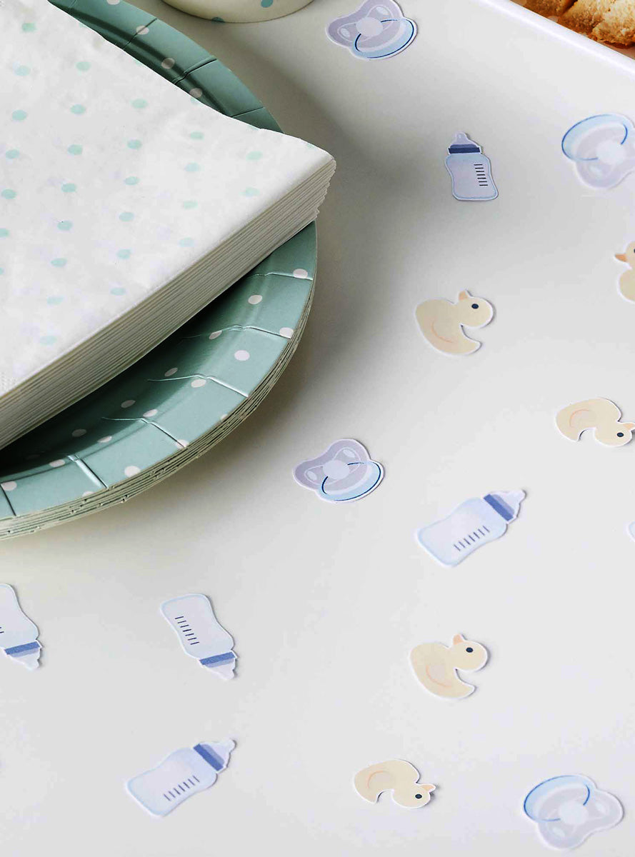 Baby Shower 14g Paper Table Confetti - Lifestyle Image