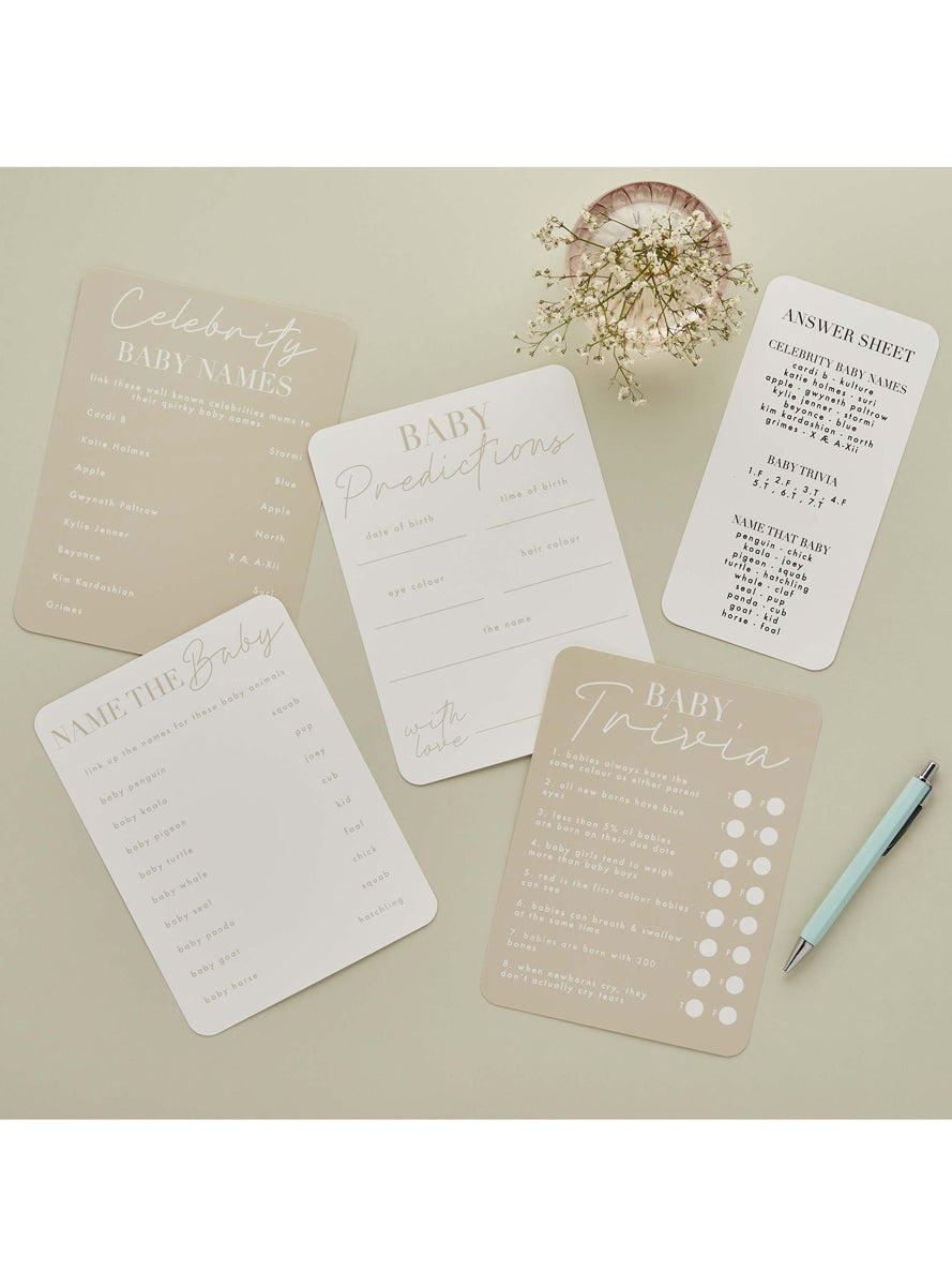 Baby Shower 24 Piece Activity Pack — Lifestyle Image