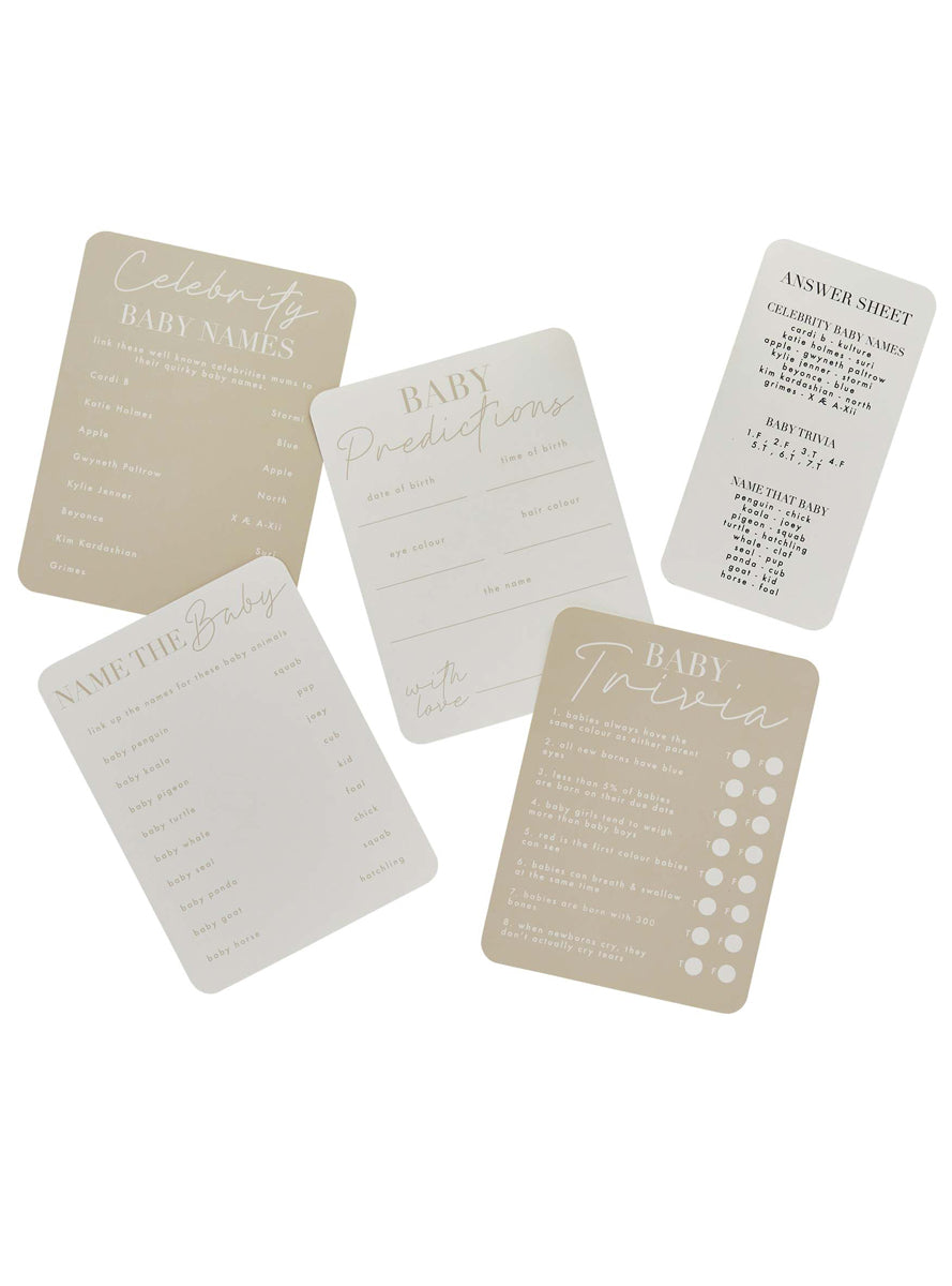 Baby Shower 24 Piece Activity Pack — Main Image