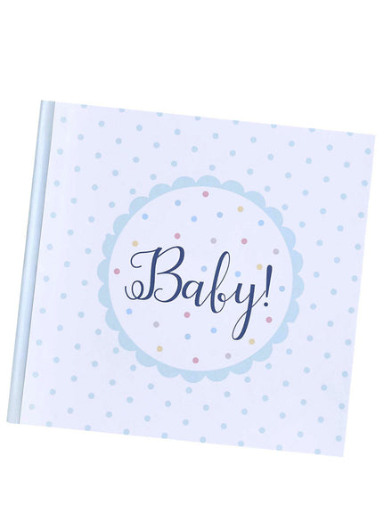 Baby Shower 50 Page 21cm Guest Book - Main Image