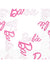 Image of Barbie Logo Pink and White 16 Pack Paper Lunch Napkins