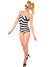 Image of Licensed 1959 Womens Barbie Swimsuit Costume
