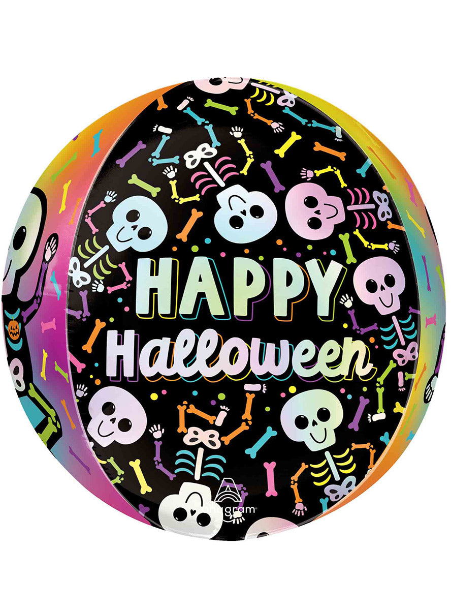 Happy Halloween Orbz Balloon - Main Image