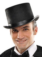 Feltex Adults Black Top Hat - Main Image