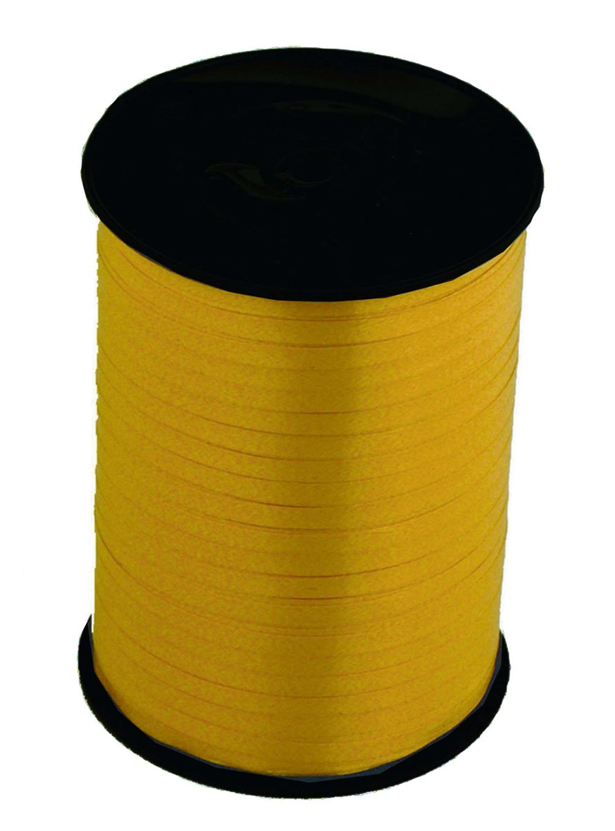 Basic Gold 500m Long Roll Balloon Ribbon – Main Image