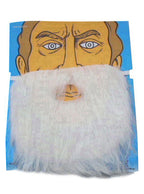 Basic Mens White Costume Beard - Main Image