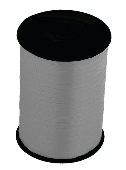 Basic Silver 500m Long Roll Balloon Ribbon – Main Image