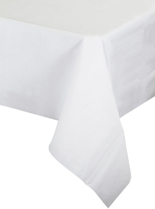 Basic White 274cm Paper Table Cover – Main Image