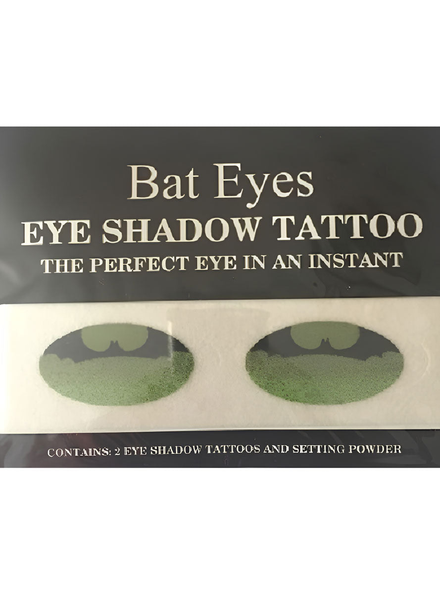Bat Eyes Eyeshadow Tattoo Costume Makeup