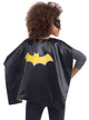 Image of DC Comics Girls Batgirl Costume Cape and Mask Set - Close Image