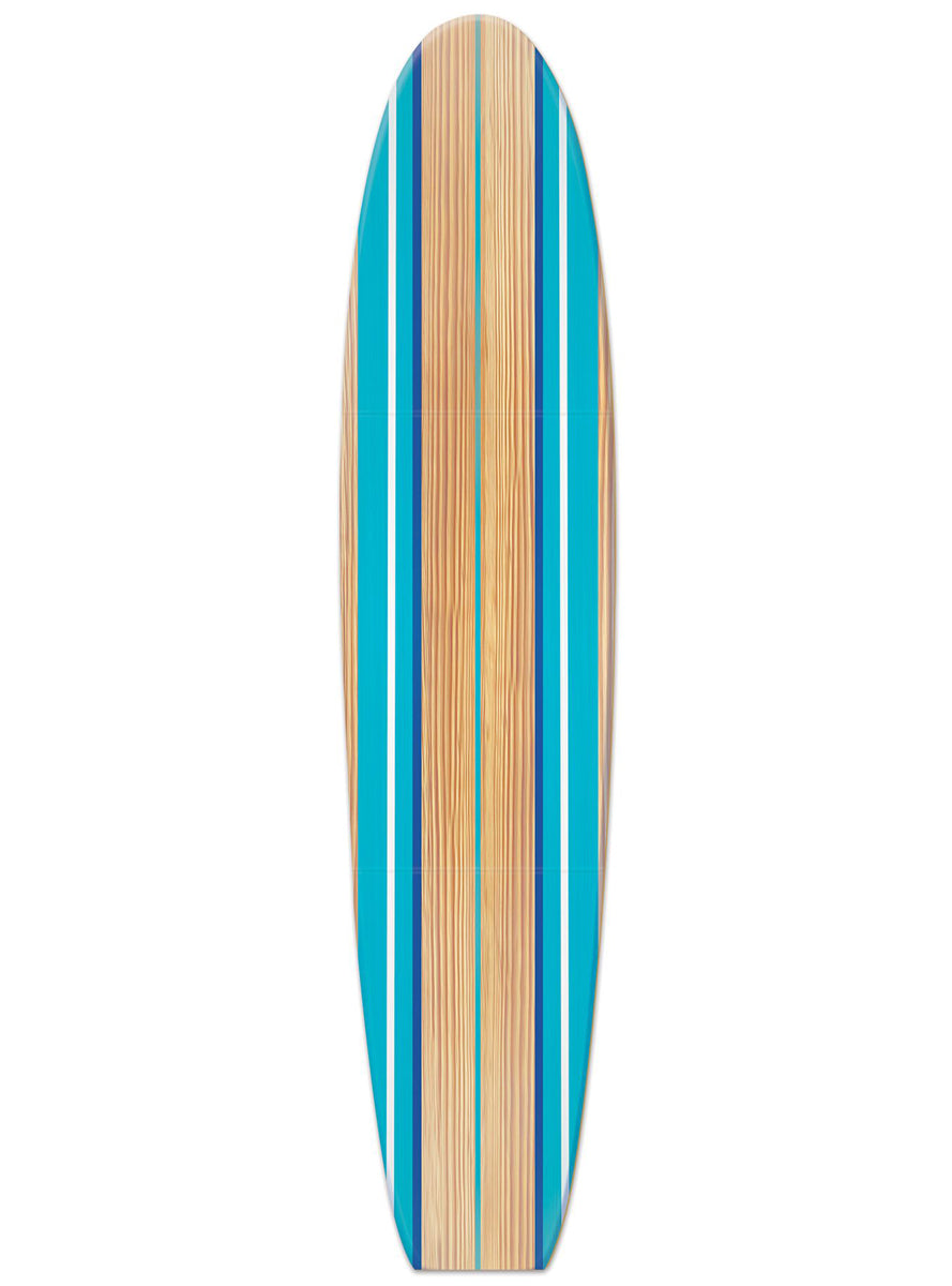 Beach Party 183cm 3D Surfboard Prop — Alternative Image