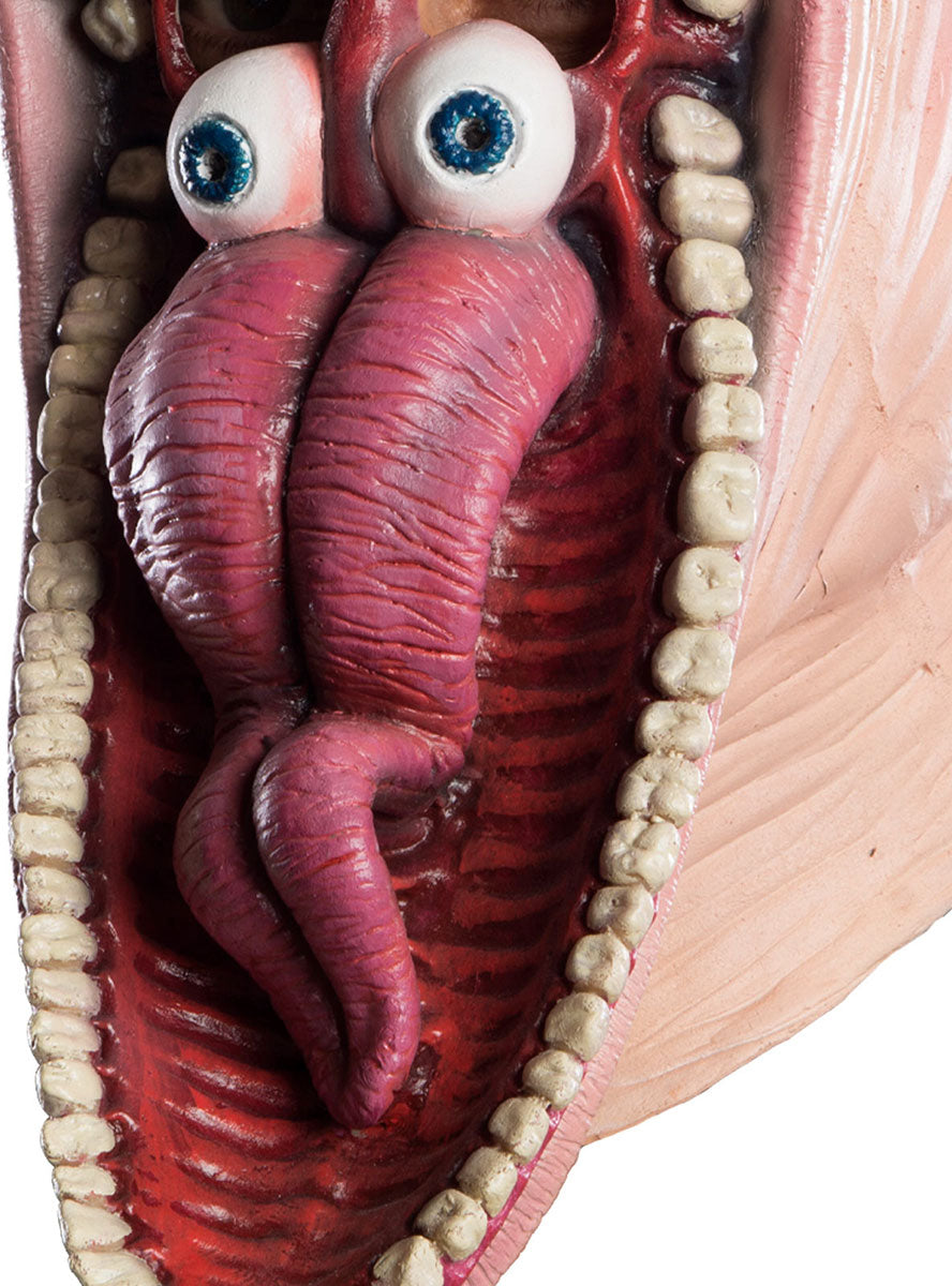 Beetlejuice Deluxe Adults Barbara Latex Mask - Close Image 2