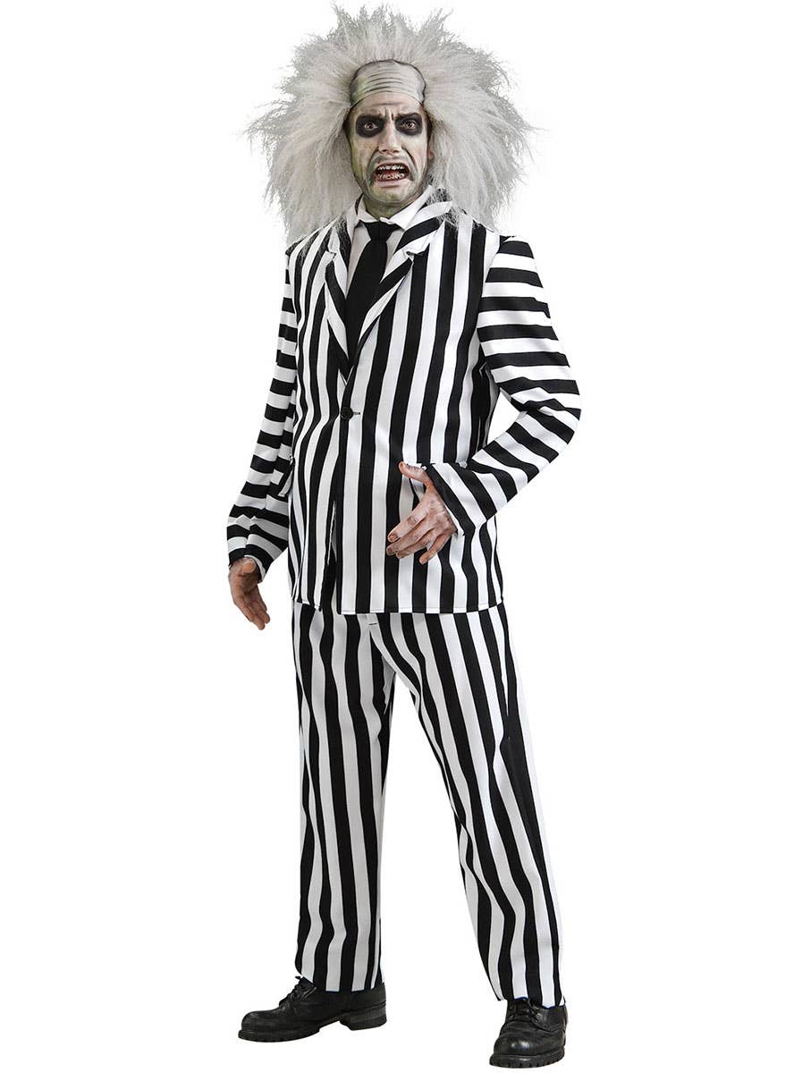 Image of Beetlejuice Deluxe Men's Halloween Costume