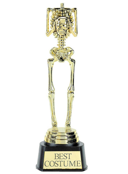 Image of Best Costume Golden Skeleton Trophy