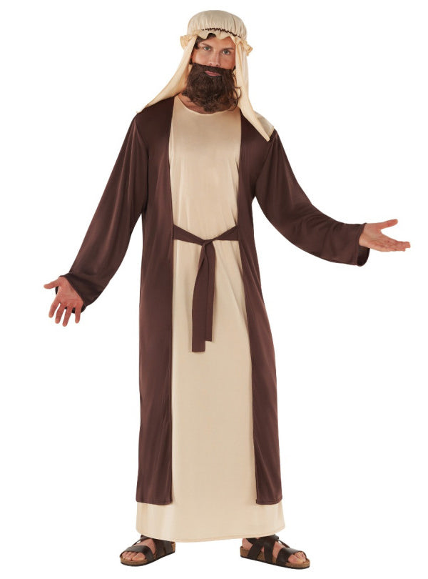 Mens Biblical Joseph Christmas Nativity Costume Alternative Image 3