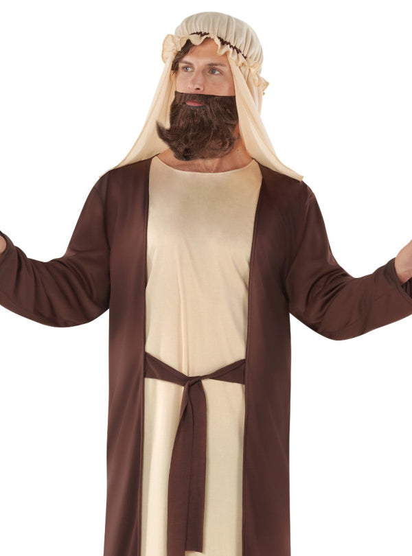 Mens Biblical Joseph Christmas Nativity Costume Close Image